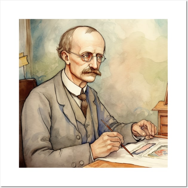 Max Planck Wall Art by ComicsFactory